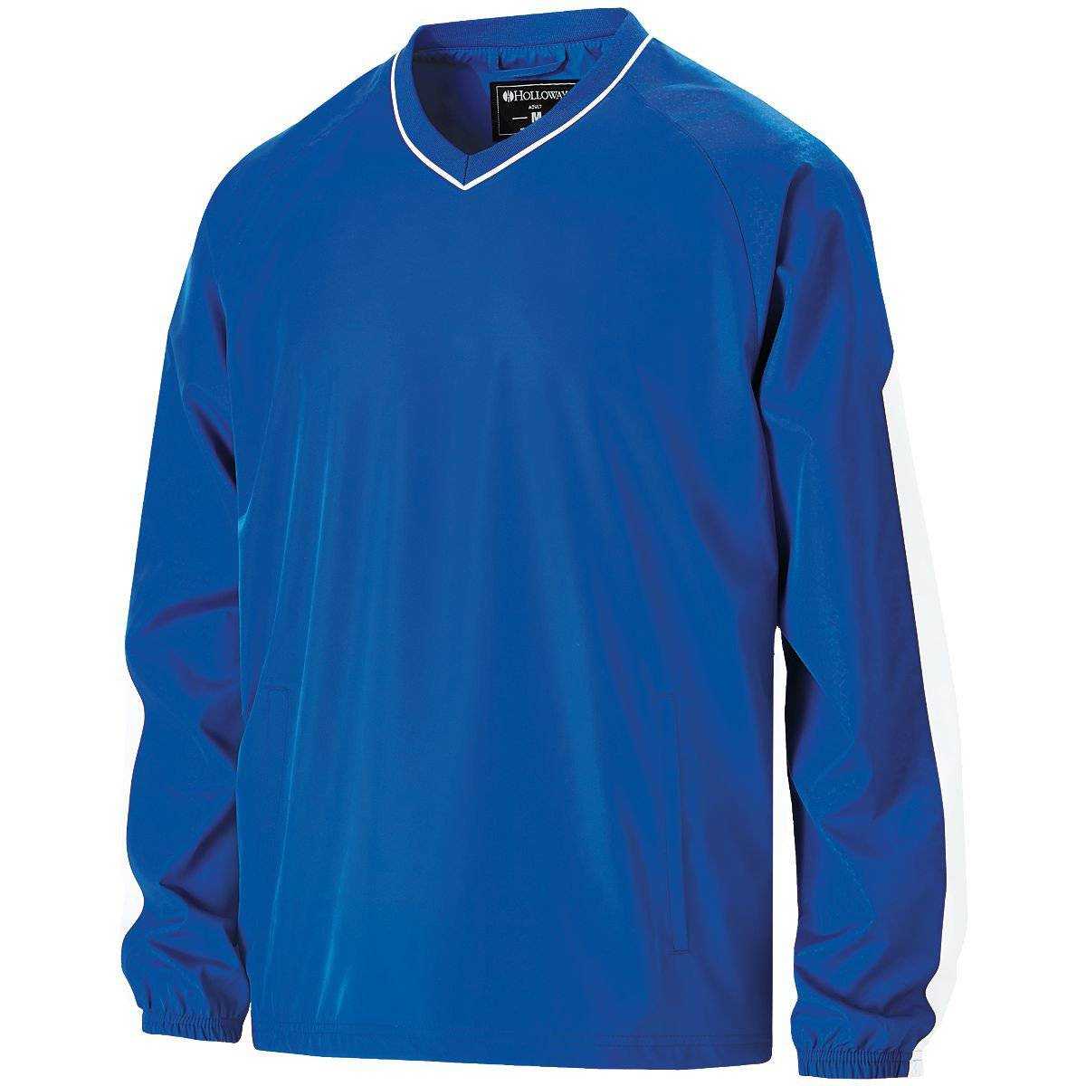 Holloway 229019 Bionic Windshirt - Royal White - HIT a Double