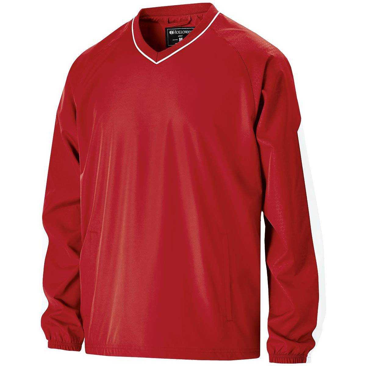 Holloway 229019 Bionic Windshirt - Scarlet White - HIT a Double