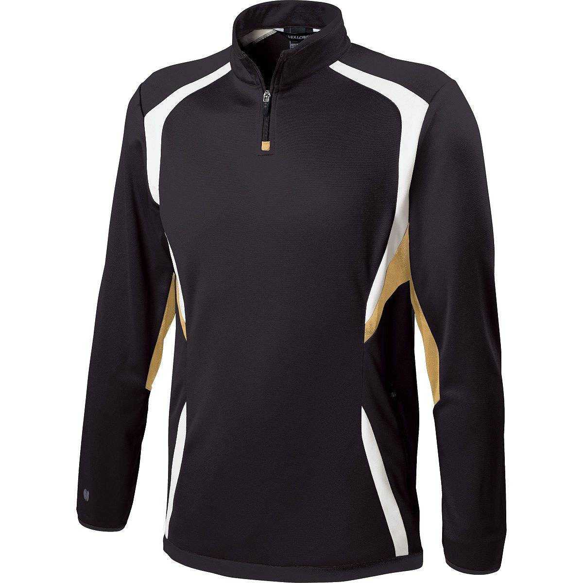 Holloway 229037 Adult Transform Pullover - Black Vegas Gold White - HIT a Double