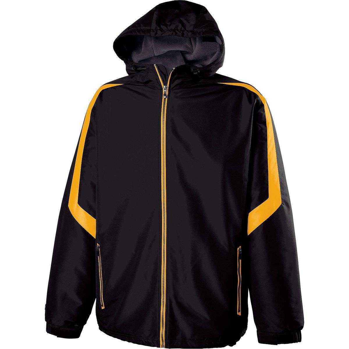 Holloway 229059 Charger Jacket - Black Light Gold - HIT a Double
