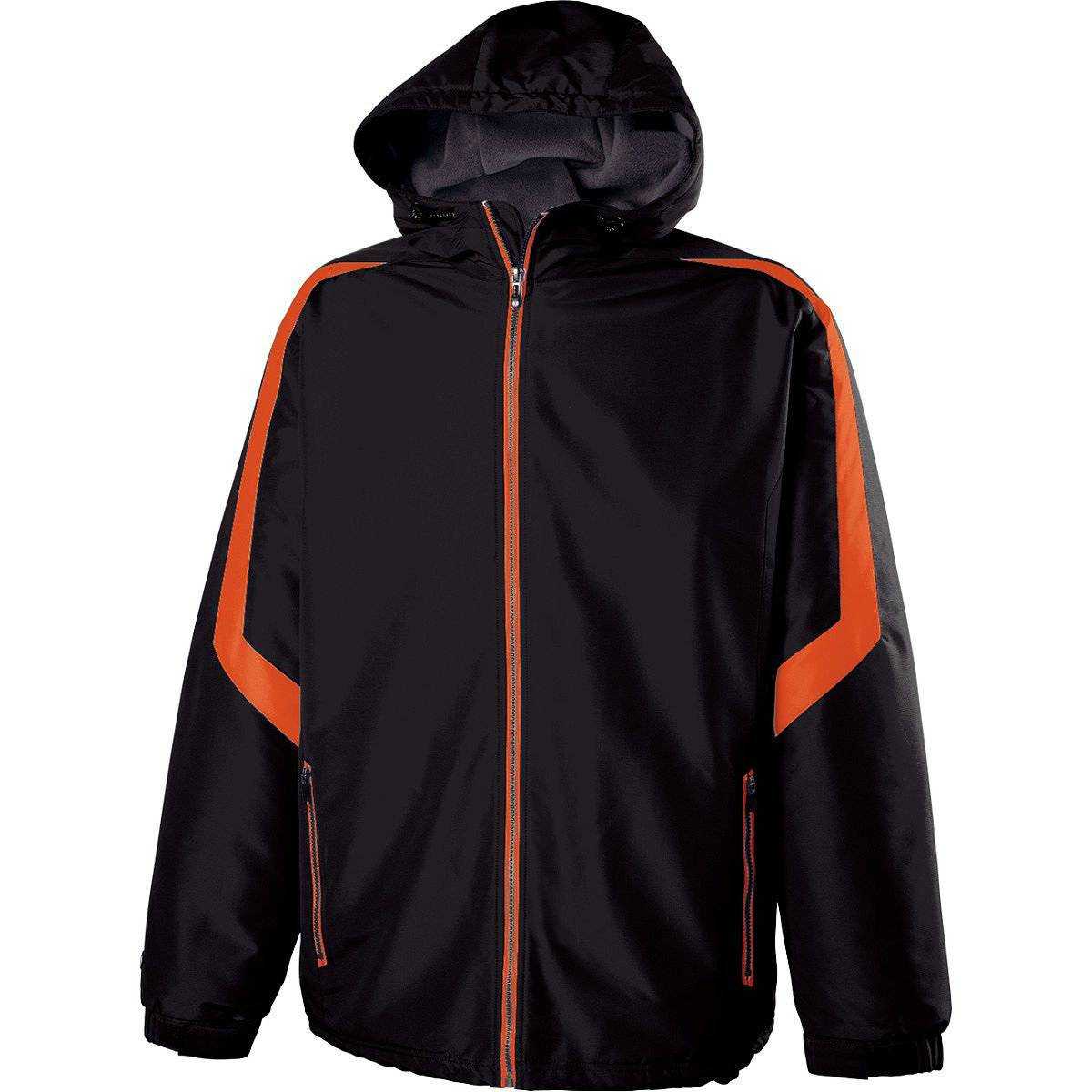 Holloway 229059 Charger Jacket - Black Orange - HIT a Double