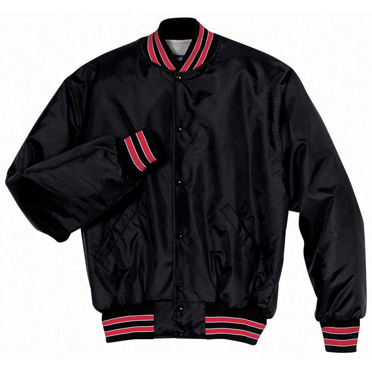 Holloway 229140 Heritage Jacket - Black Scarlet White - HIT a Double