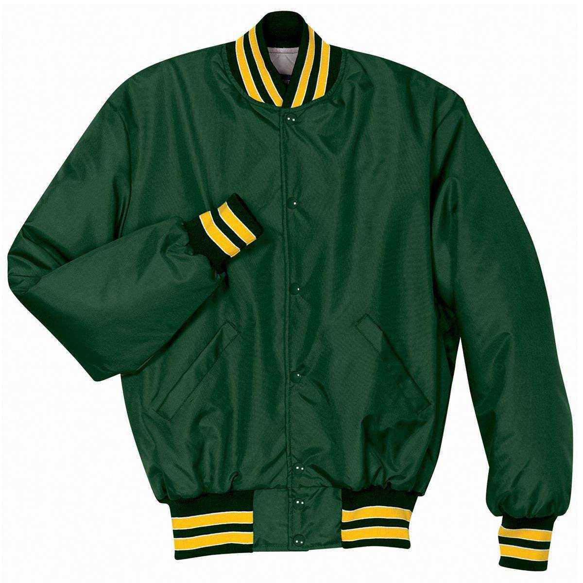 Holloway 229140 Heritage Jacket - Dark Green Light Gold White - HIT a Double