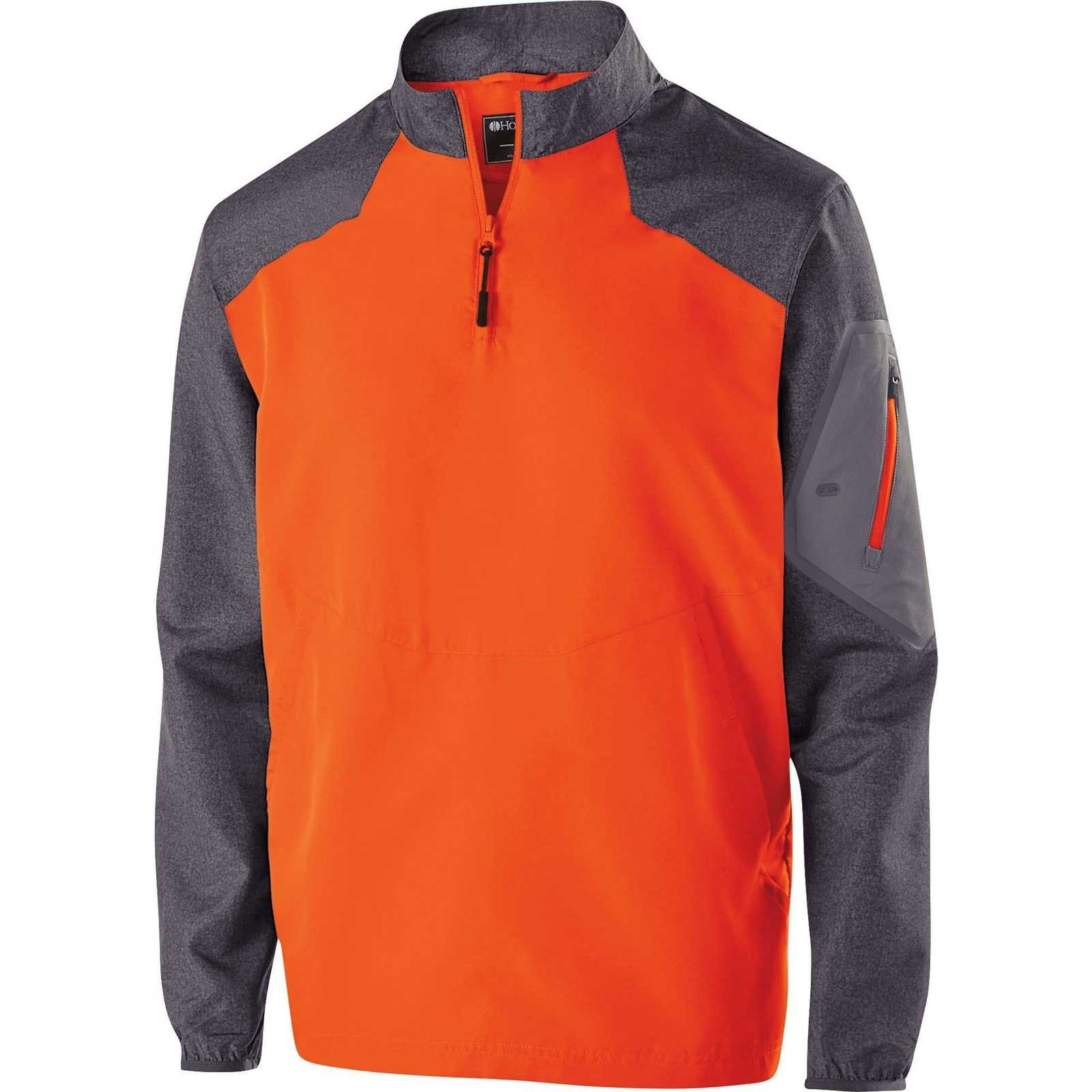 Holloway 229155 Raider Pullover - Carbon Print Orange - HIT a Double