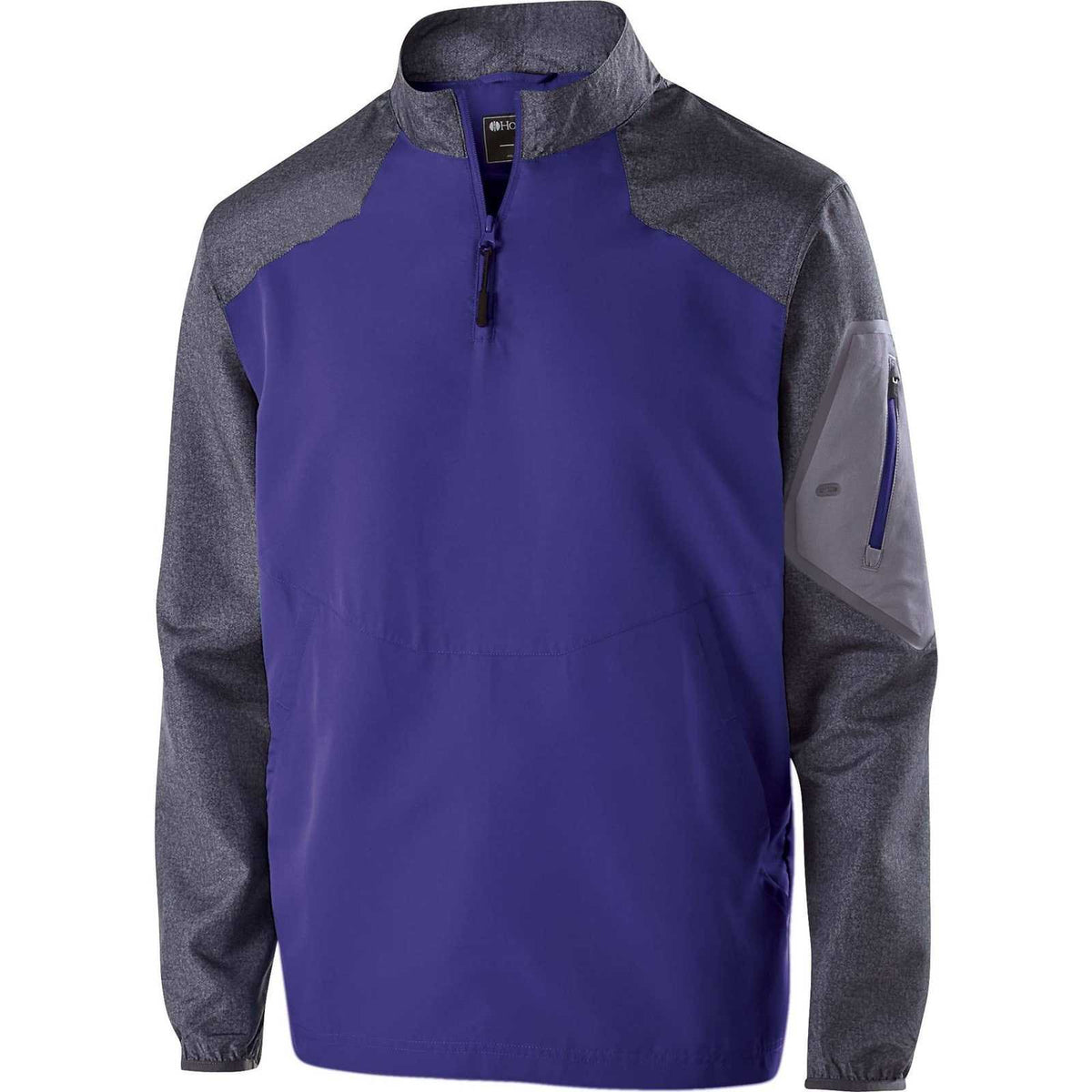 Holloway 229155 Raider Pullover - Carbon Print Purple - HIT a Double