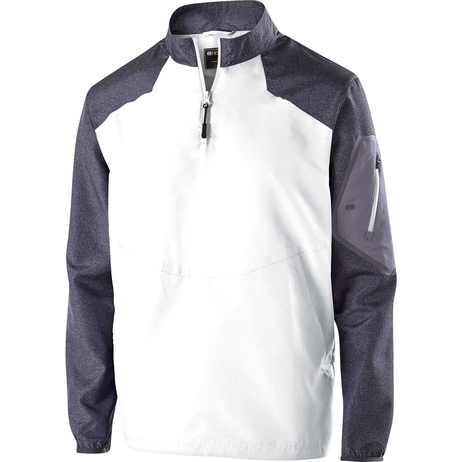 Holloway 229155 Raider Pullover - Carbon Print White - HIT a Double