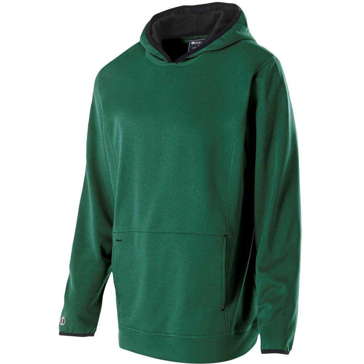 Holloway 229175 Artillery Hoodie - Forest Heather - HIT a Double