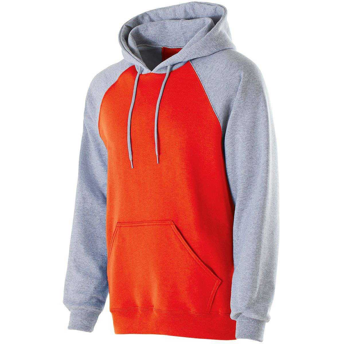Holloway 229179 Banner Hoodie - Orange Athletic Heather - HIT a Double