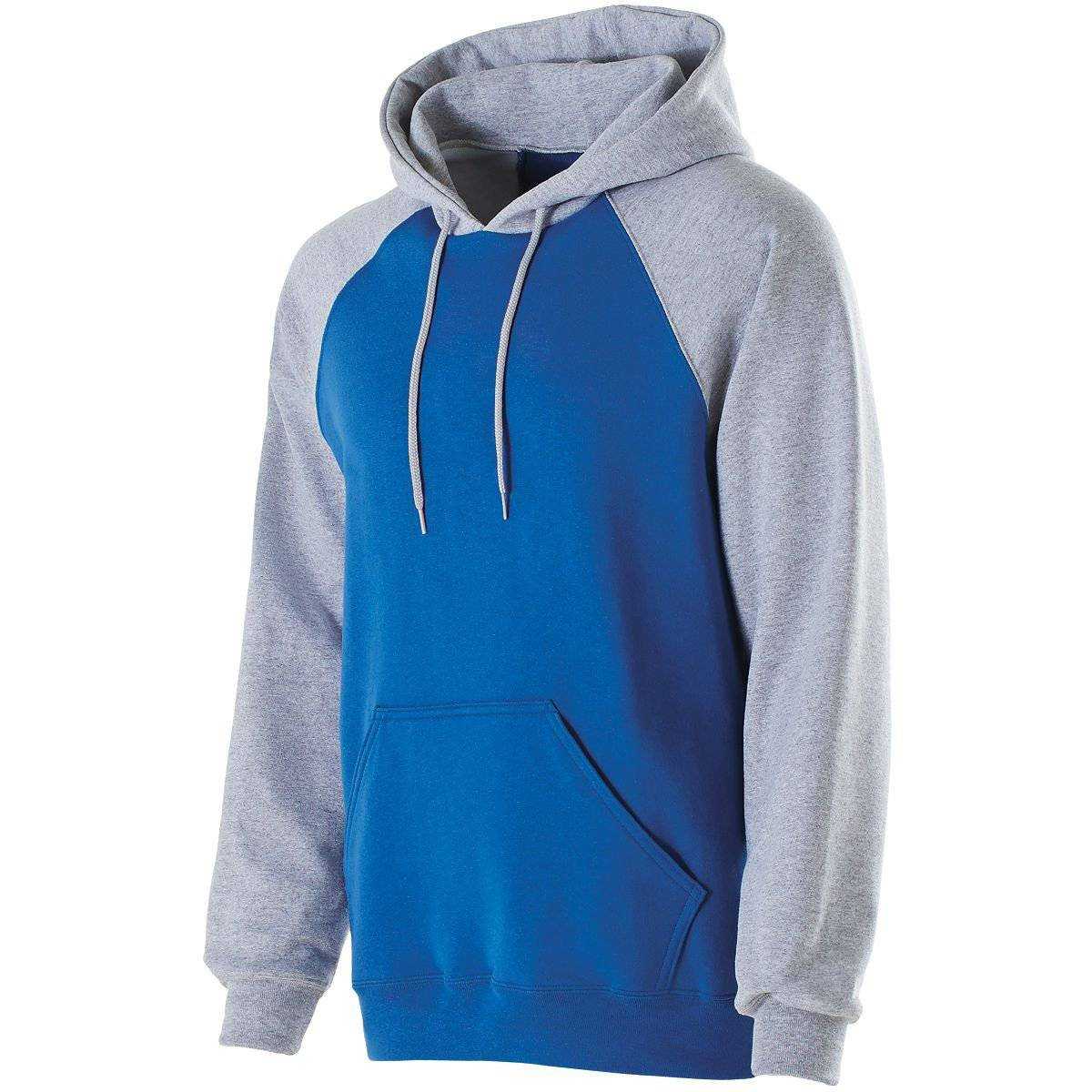 Holloway 229179 Banner Hoodie - Royal Athletic Heather - HIT a Double