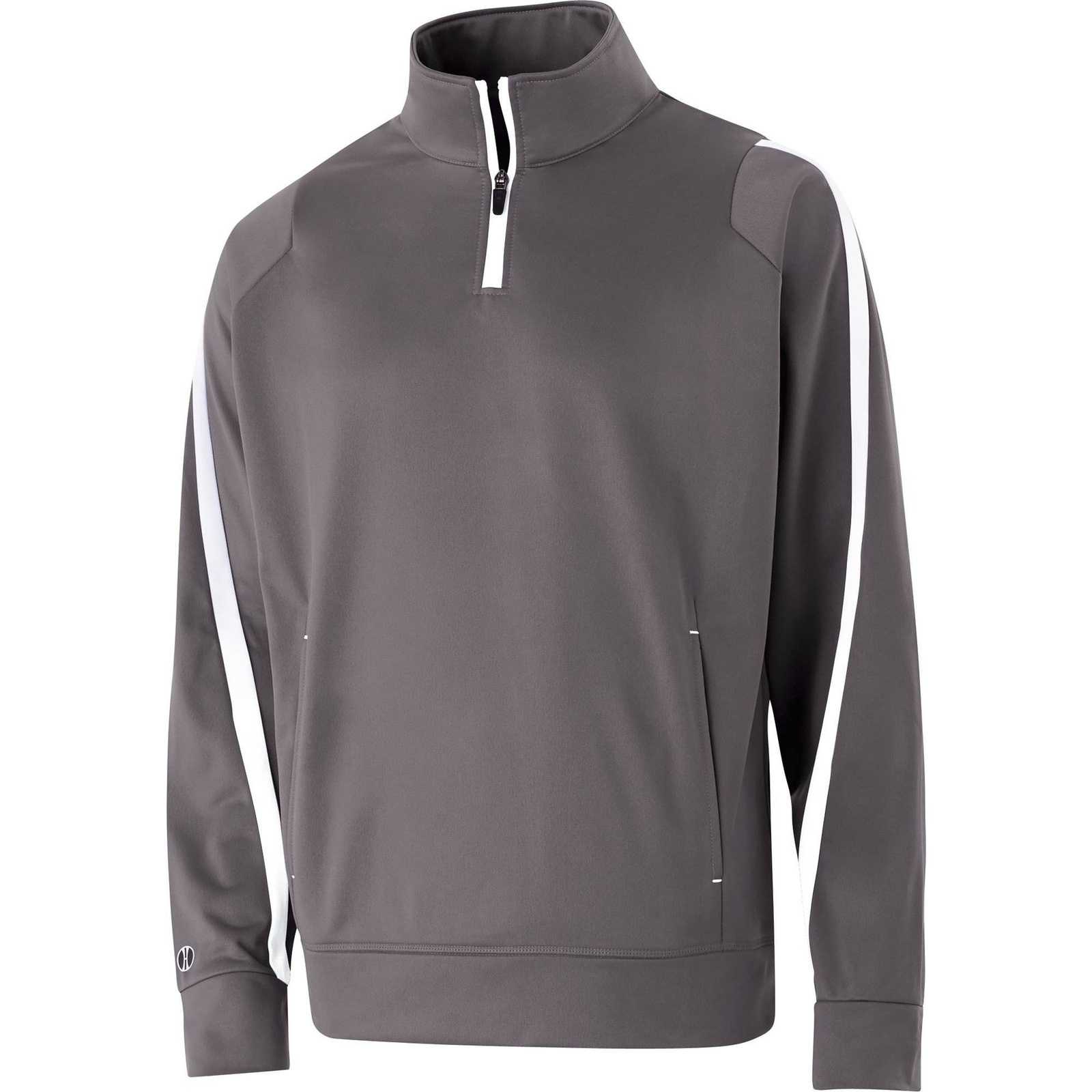 Holloway 229192 Determination Pullover - Graphite White - HIT a Double