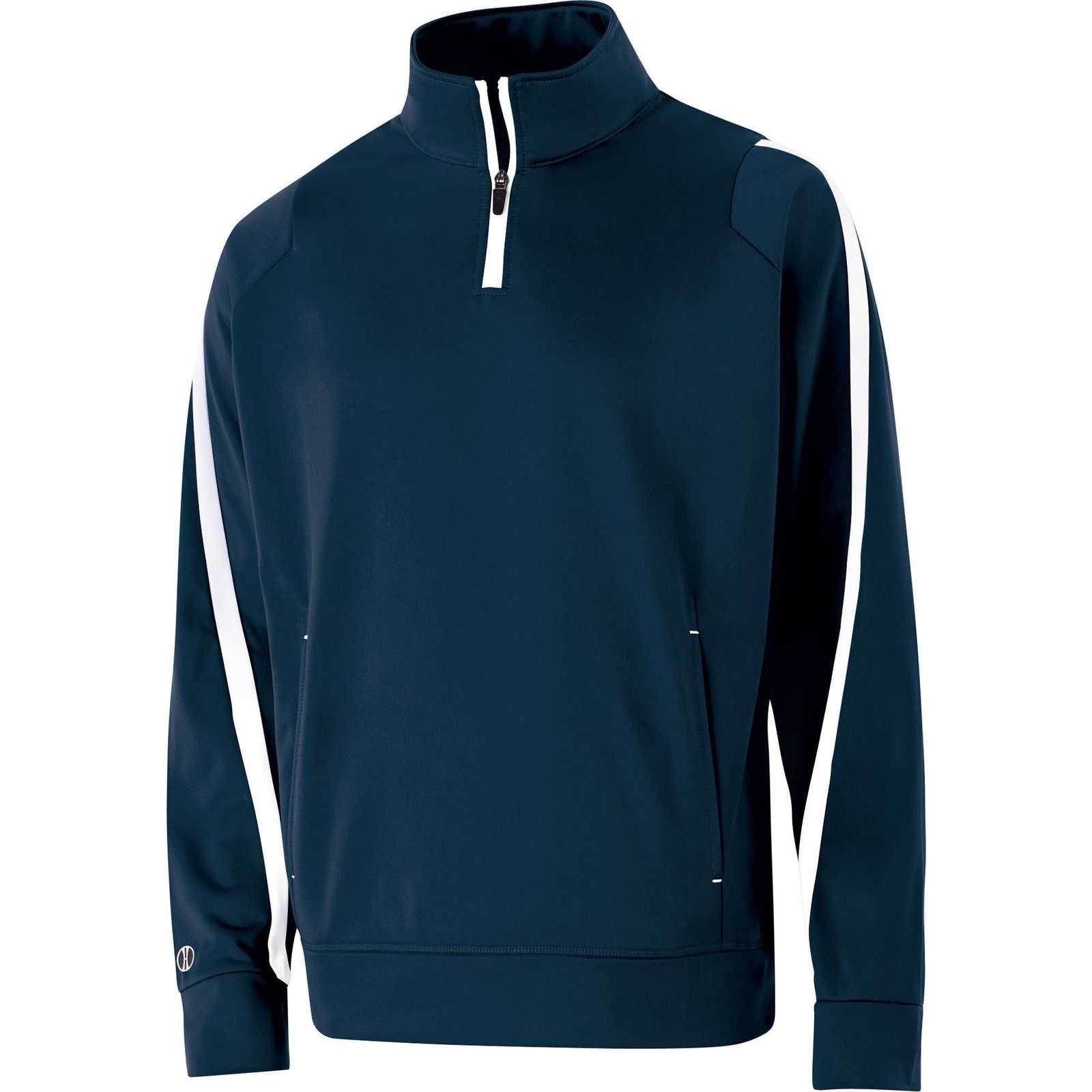 Holloway 229192 Determination Pullover - Navy White - HIT a Double