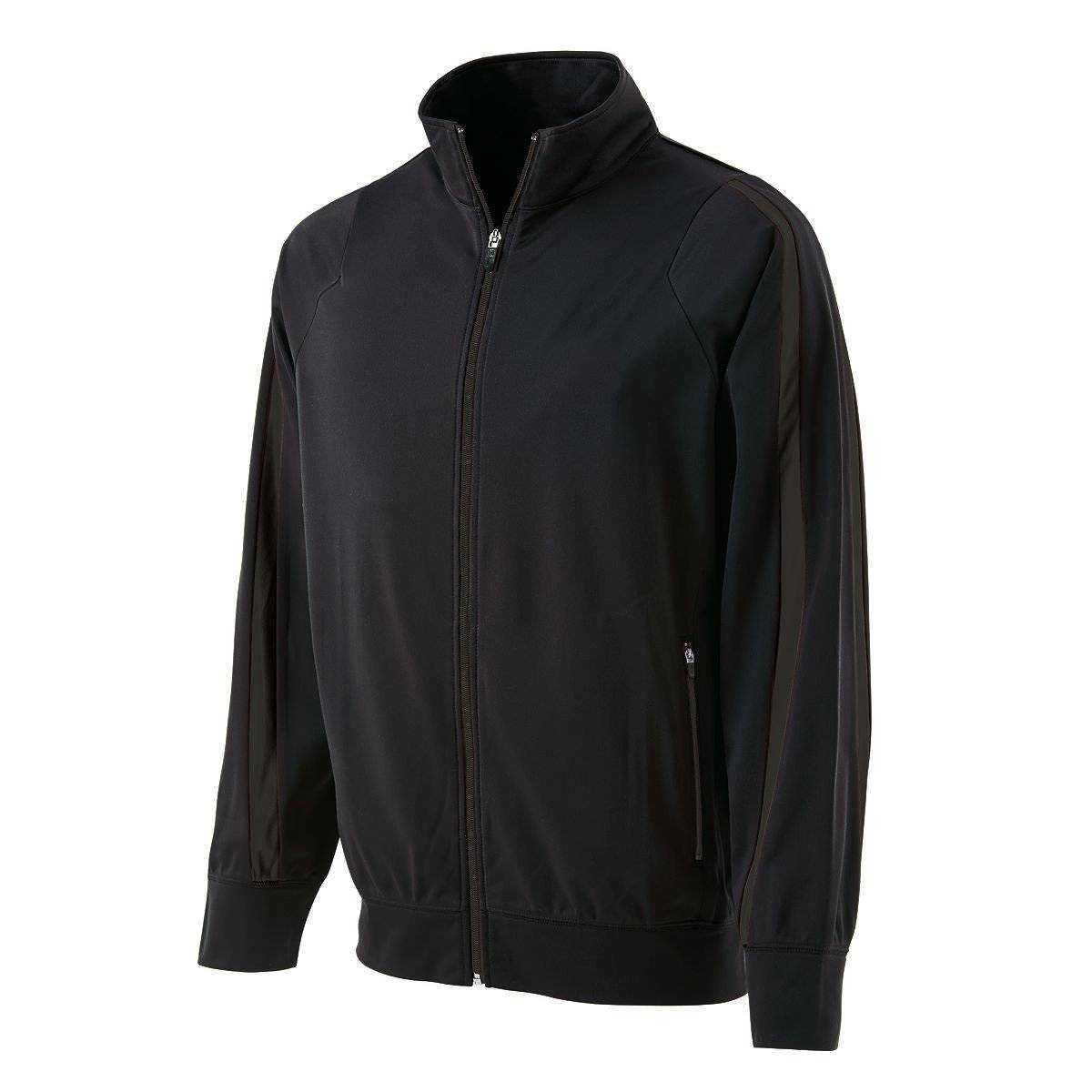Holloway 229242 Youth Determination Jacket - Black Black - HIT a Double