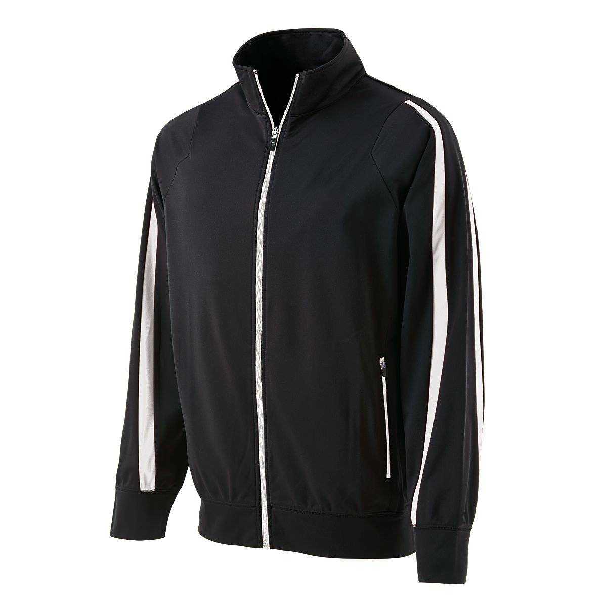 Holloway 229242 Youth Determination Jacket - Black White - HIT a Double
