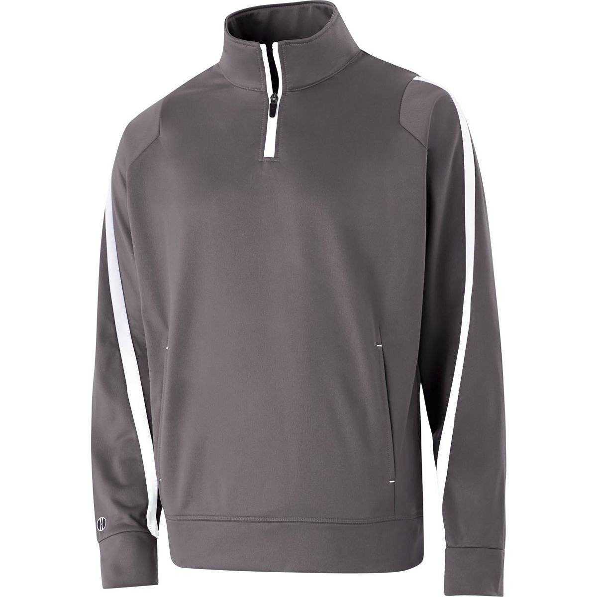 Holloway 229292 Youth Determination Pullover - Graphite White - HIT a Double