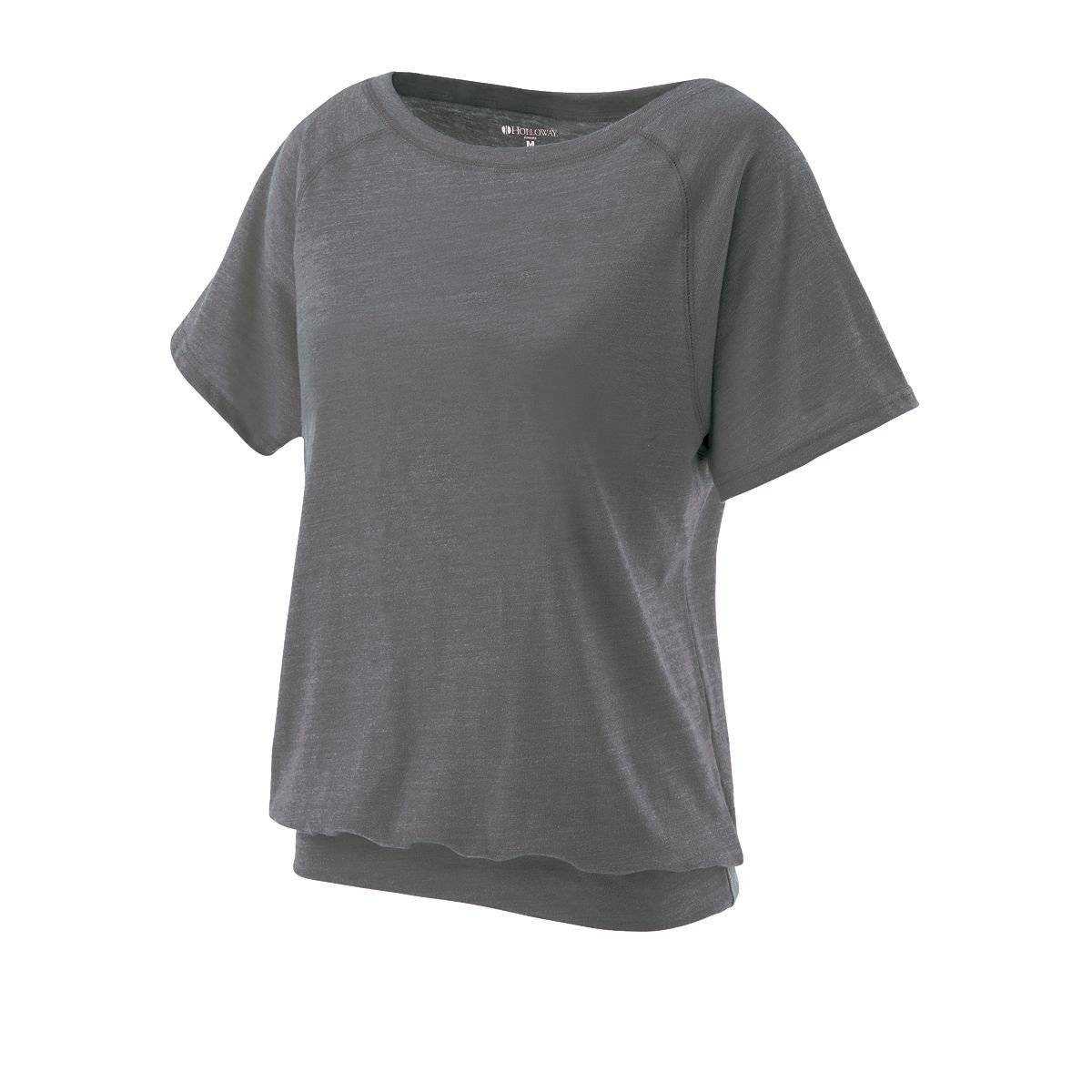 Holloway 229321 Juniors Charisma Shirt - Vintage Gray - HIT a Double
