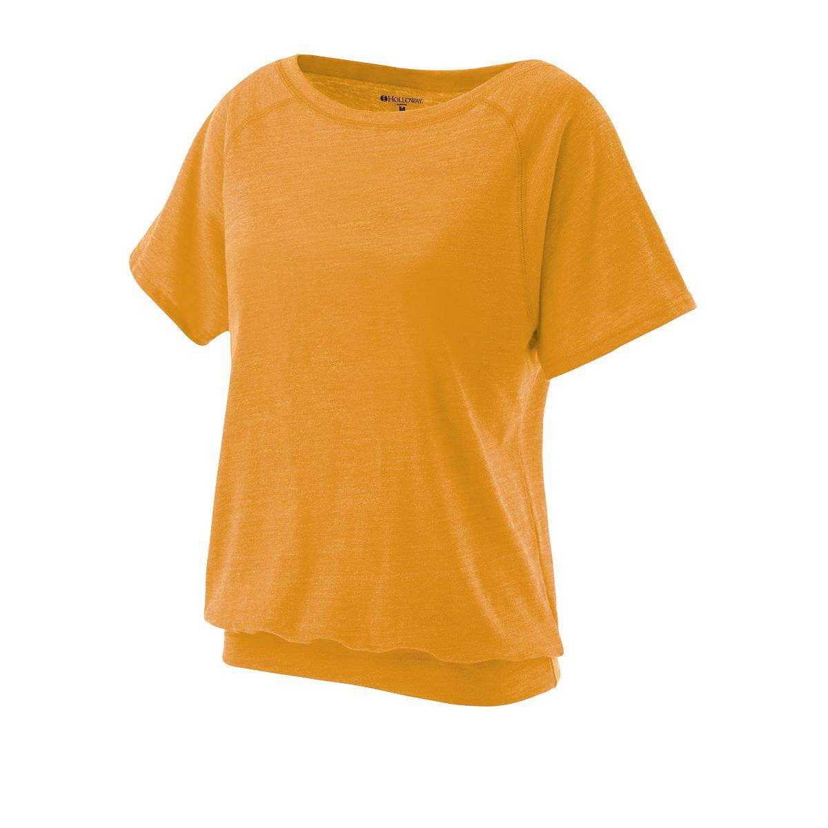 Holloway 229321 Juniors Charisma Shirt - Vintage Light Gold - HIT a Double