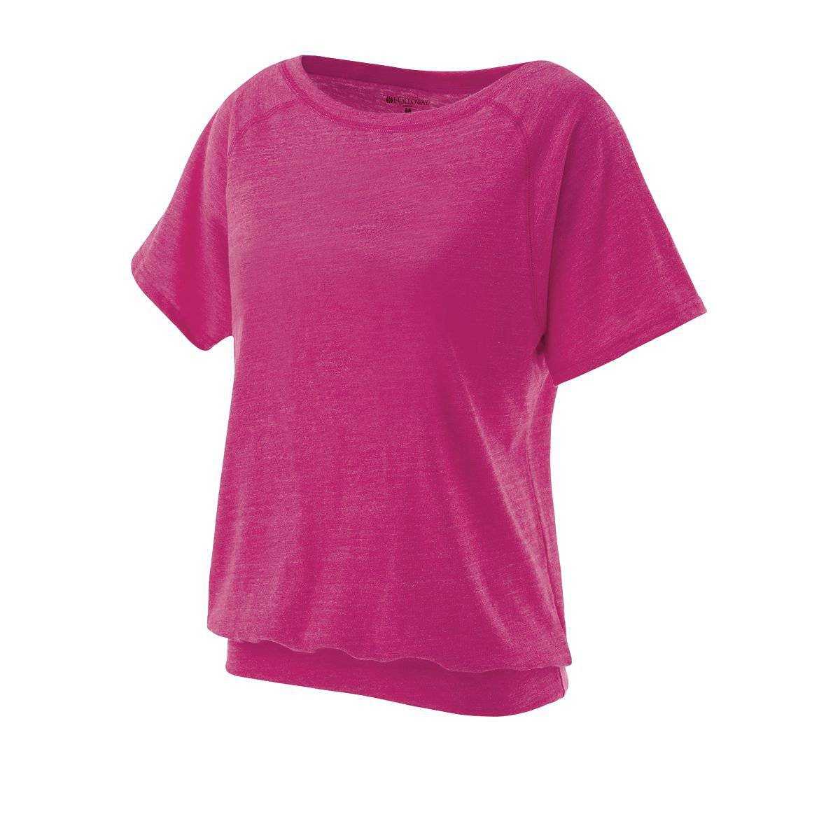 Holloway 229321 Juniors Charisma Shirt - Vintage Pink - HIT a Double