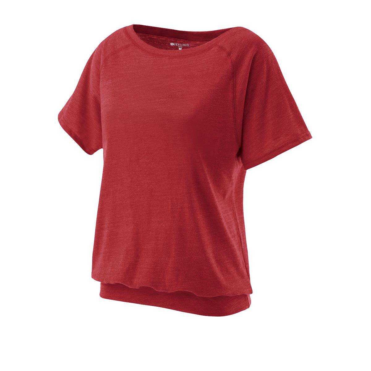 Holloway 229321 Juniors Charisma Shirt - Vintage Scarlet - HIT a Double