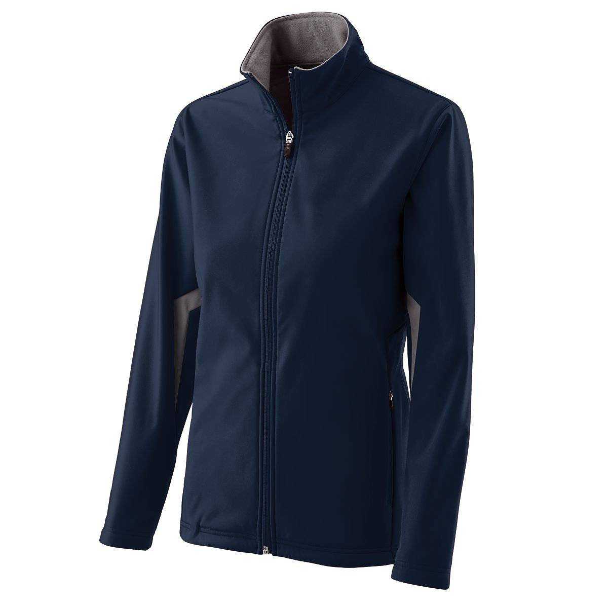 Holloway 229329 Ladies Revival Jacket - Navy Graphite - HIT a Double