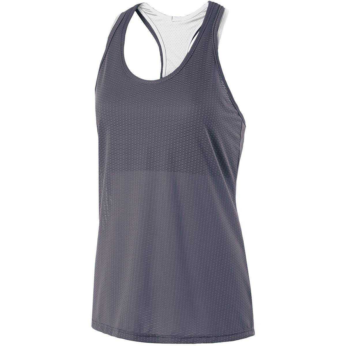 Holloway 229367 Ladies Precision Tank - Graphite - HIT a Double