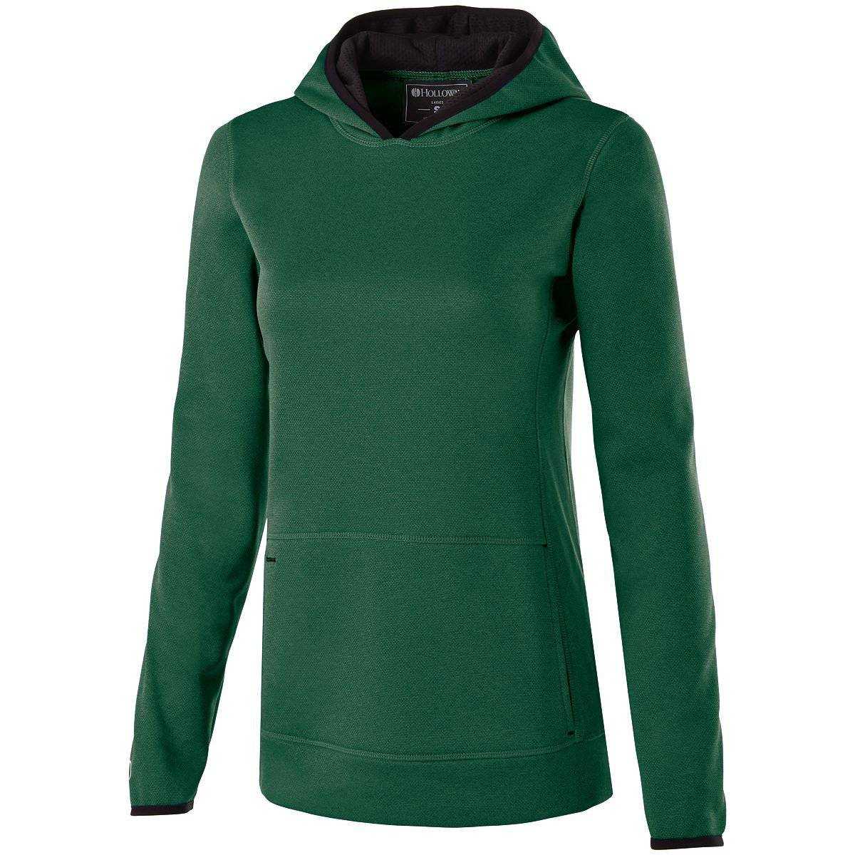 Holloway 229375 Ladies Artillery Hoodie - Forest Heather - HIT a Double