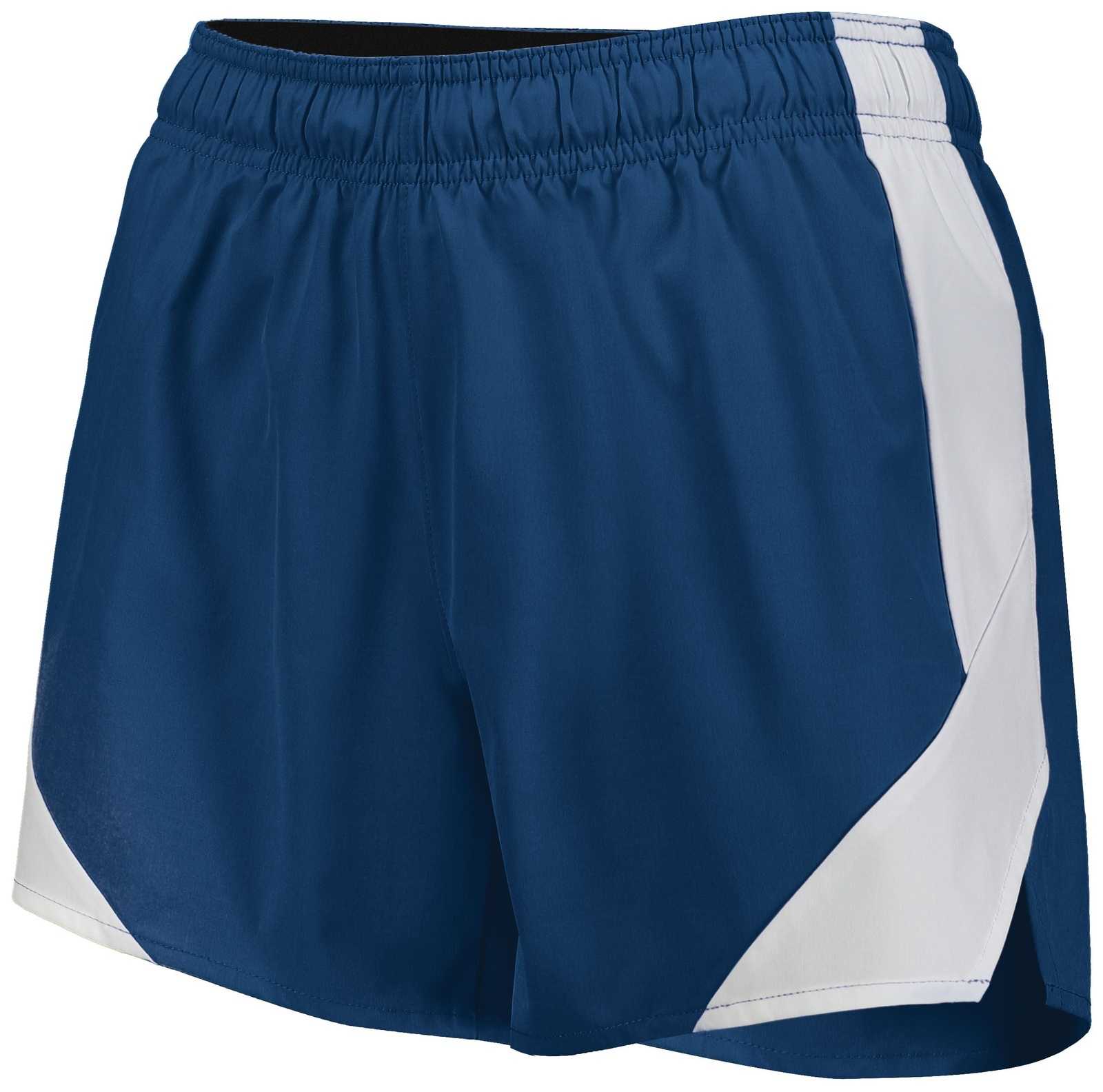 Holloway 229389 Ladies Olympus Shorts - Navy White - HIT a Double