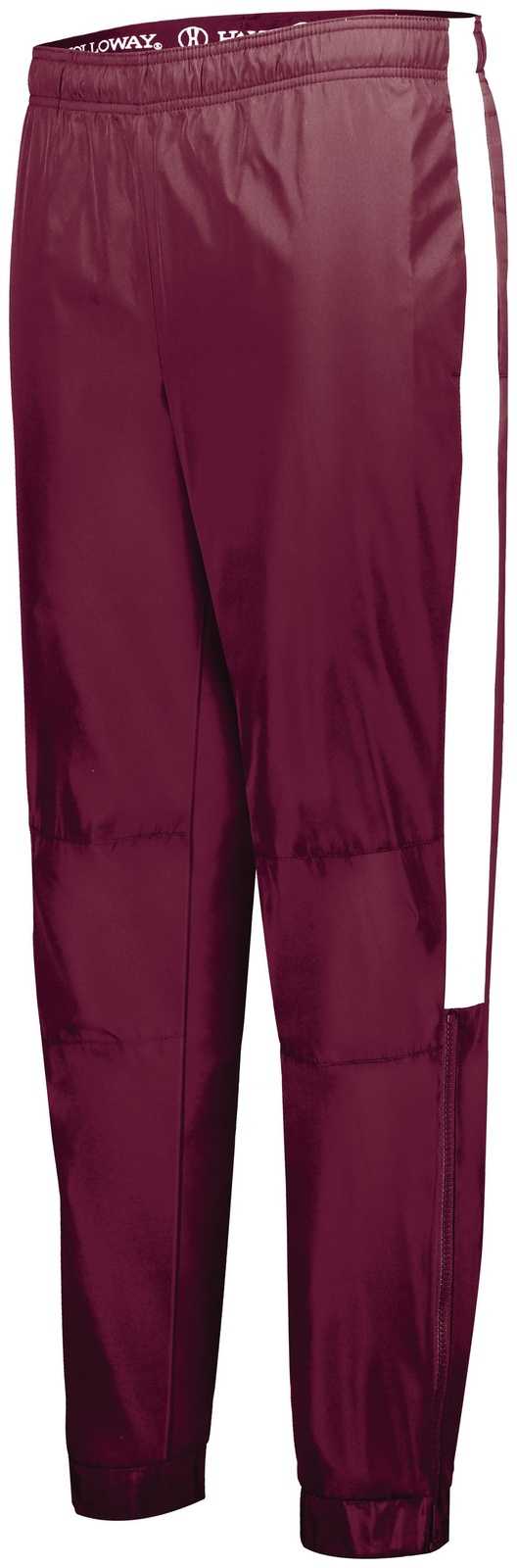 Holloway 229531 SeriesX Pant - Maroon White - HIT a Double
