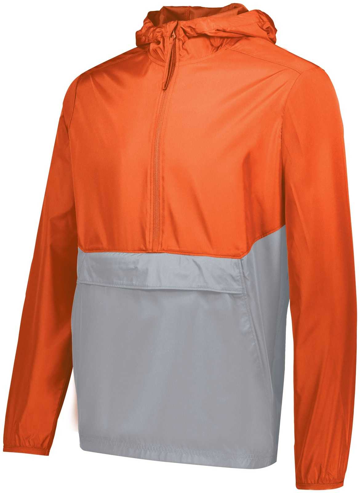 Holloway 229534 Pack Pullover - Orange Athletic Gray - HIT a Double