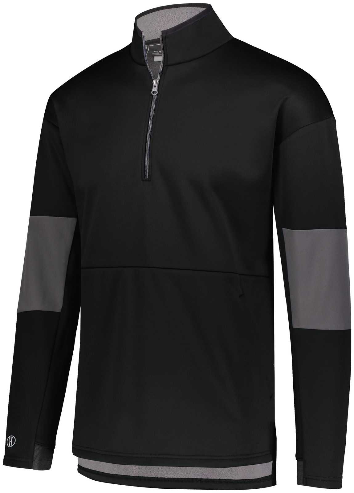 Holloway 229538 Sof-Stretch Pullover - Black Carbon - HIT a Double