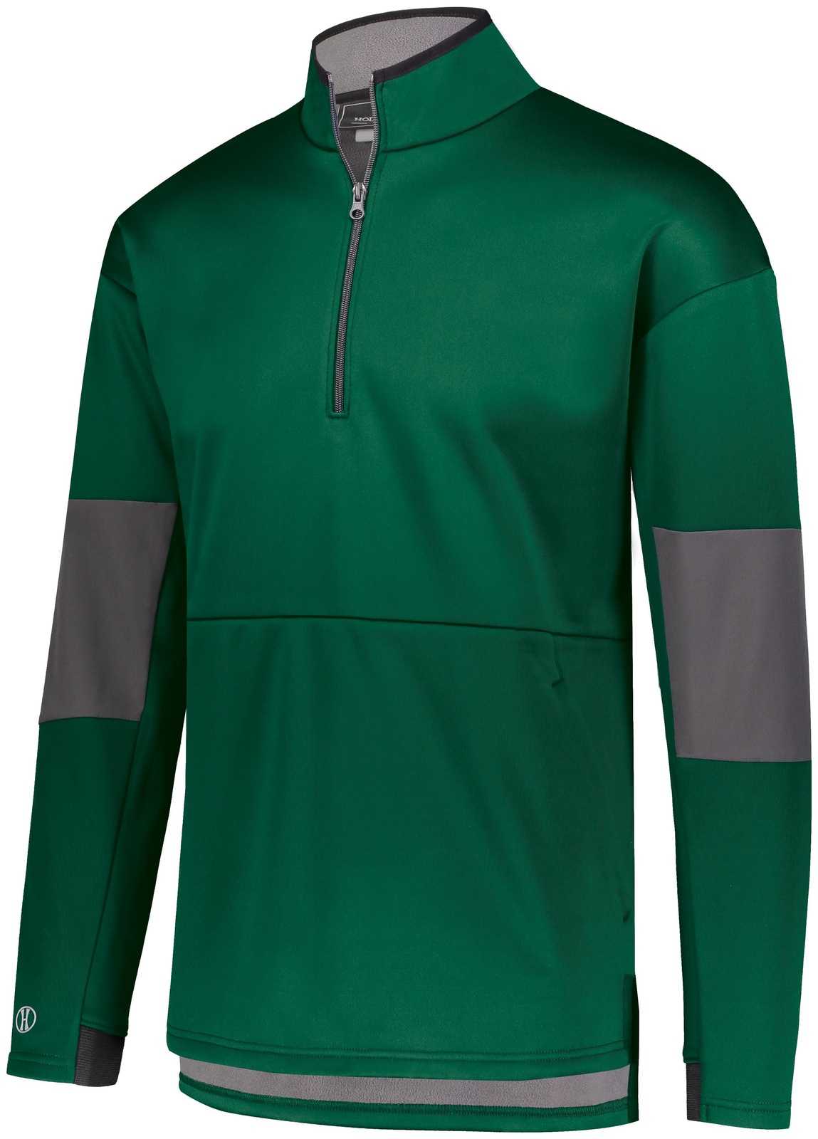 Holloway 229538 Sof-Stretch Pullover - Forest Carbon - HIT a Double