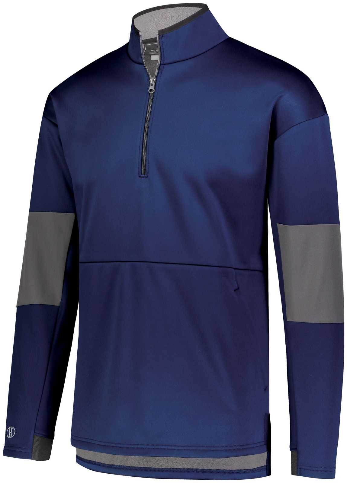 Holloway 229538 Sof-Stretch Pullover - Navy Carbon - HIT a Double