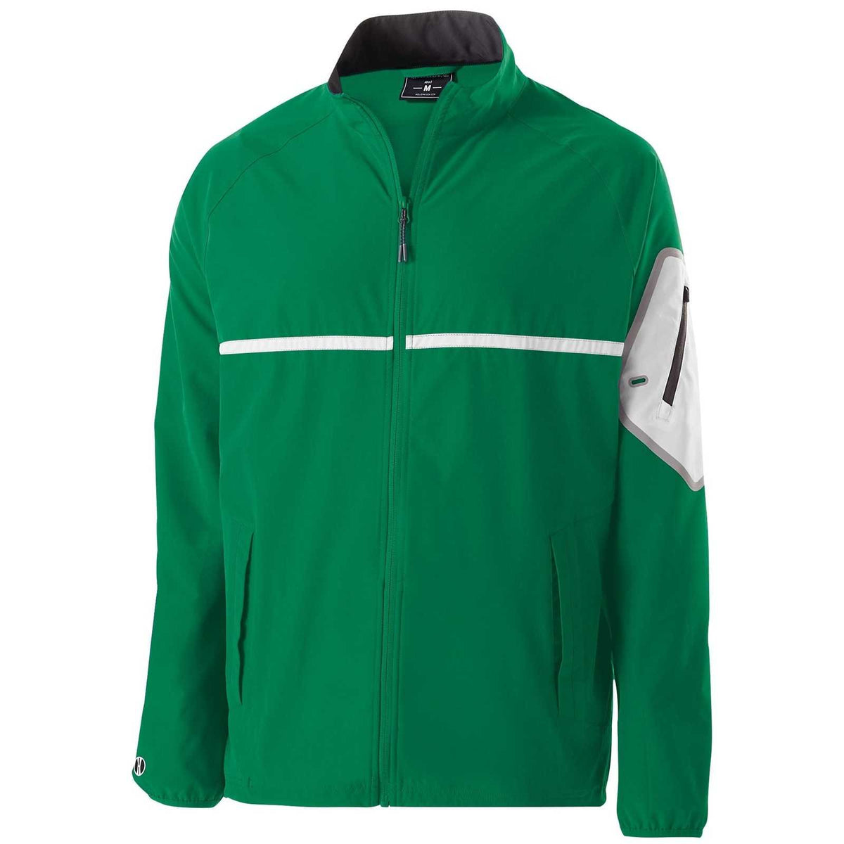 Holloway 229543 Weld Full Zip Jacket - Kelly White - HIT a Double
