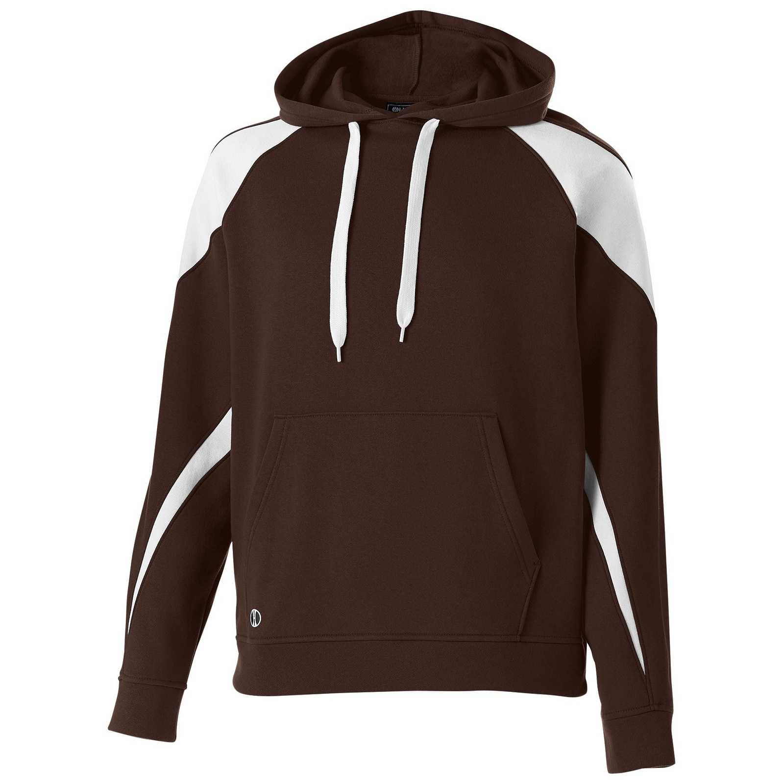 Holloway 229546 Prospect Hoodie - Brown White - HIT a Double