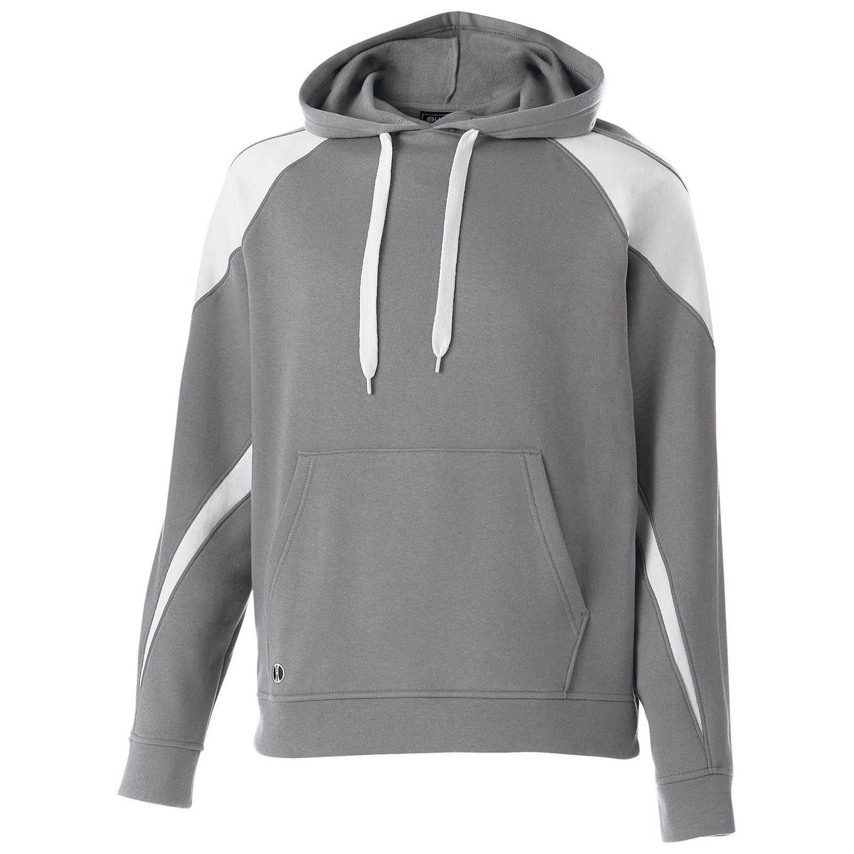 Holloway 229546 Prospect Hoodie - Charcoal Heather White - HIT a Double