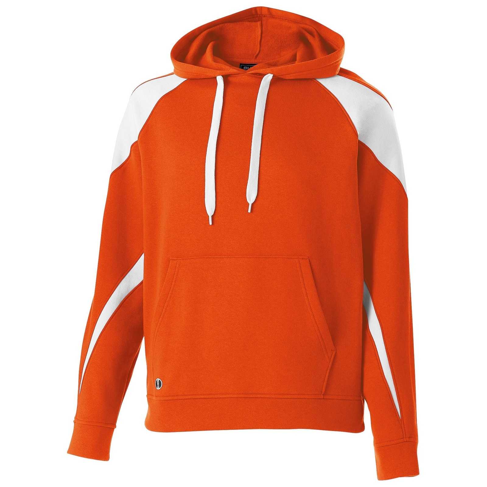 Holloway 229546 Prospect Hoodie - Orange White - HIT a Double