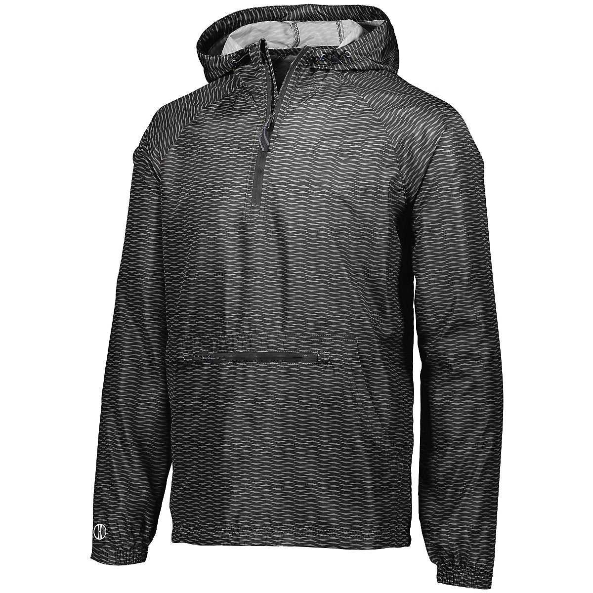 Holloway 229554 Range Packable Pullover - Black - HIT a Double