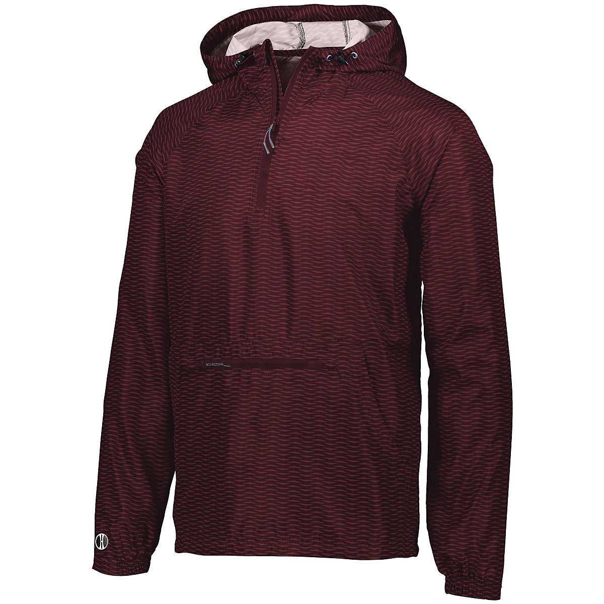 Holloway 229554 Range Packable Pullover - Maroon - HIT a Double
