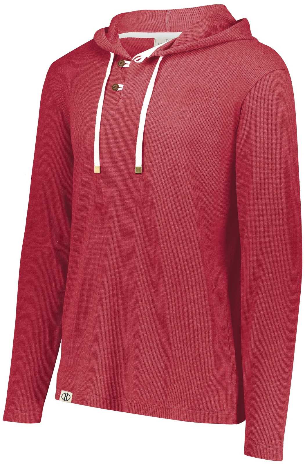 Holloway 229578 Coast Hoodie - Scarlet Heather - HIT a Double