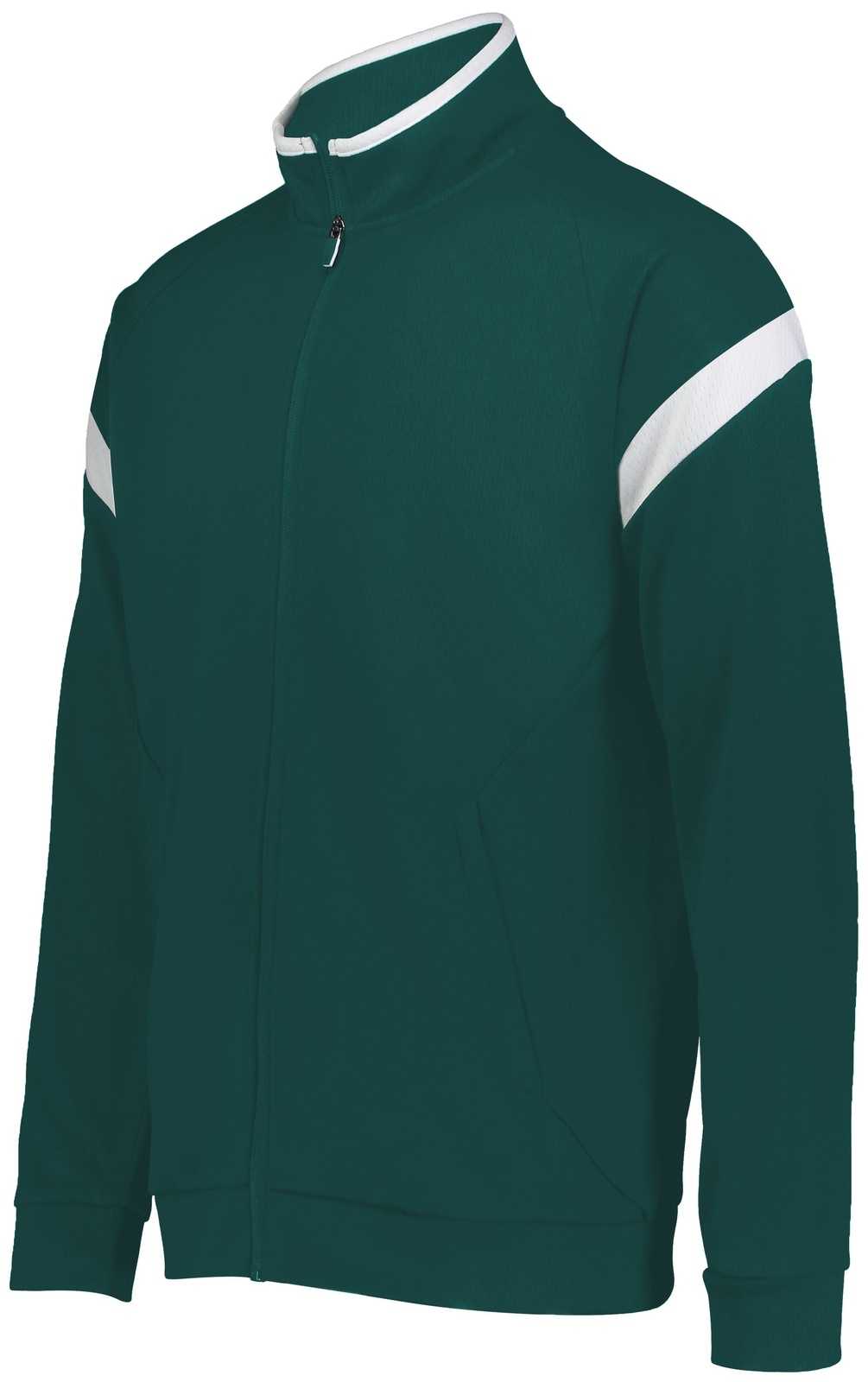 Holloway 229579 Limitless Jacket - Dark Green White - HIT a Double