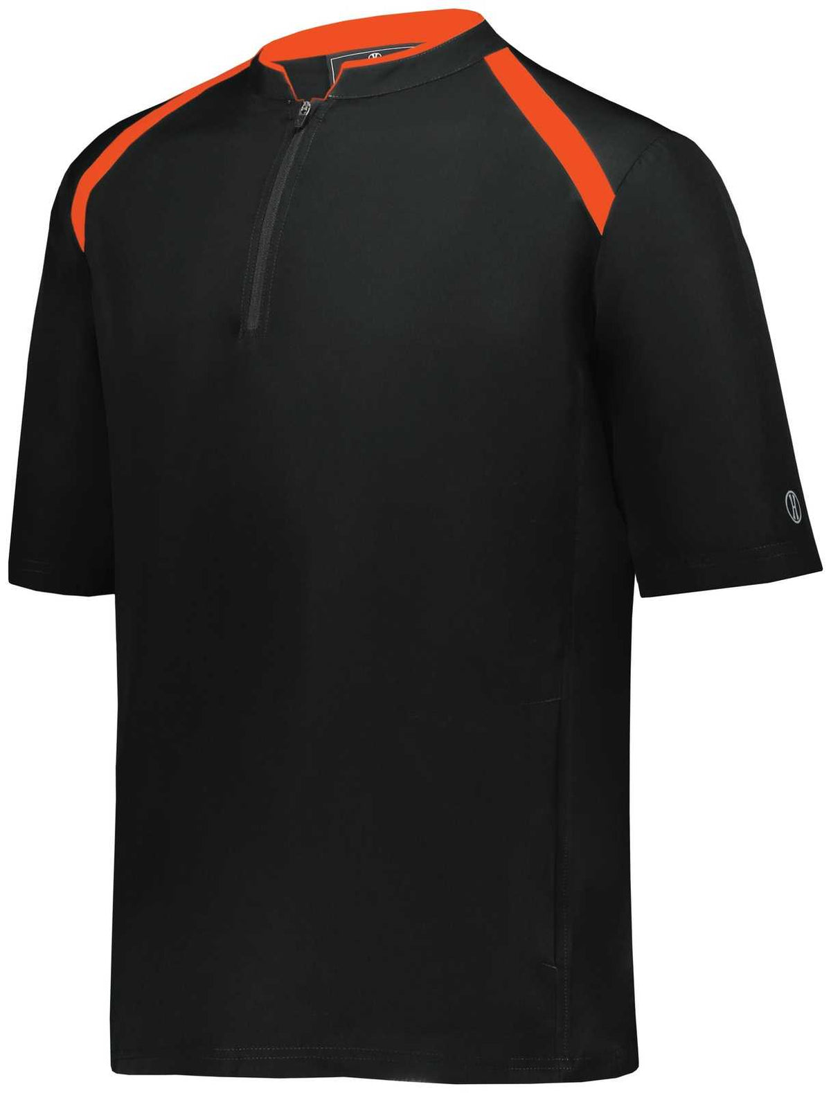 Holloway 229581 Clubhouse Pullover - Black Orange - HIT a Double