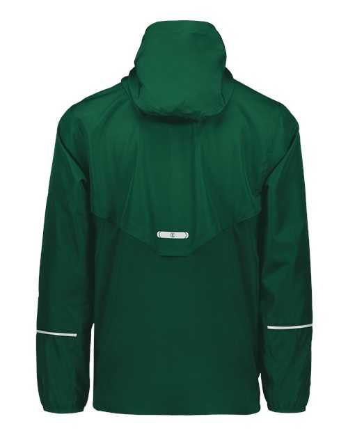 Holloway 229582 Packable Hooded Jacket - Dark Green - HIT a Double