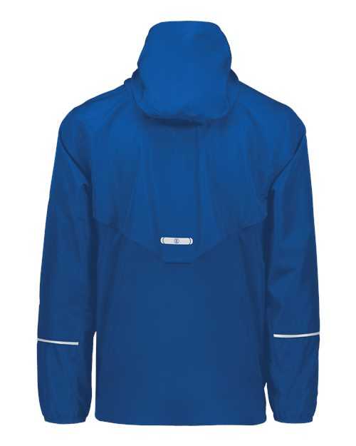 Holloway 229582 Packable Hooded Jacket - Royal - HIT a Double