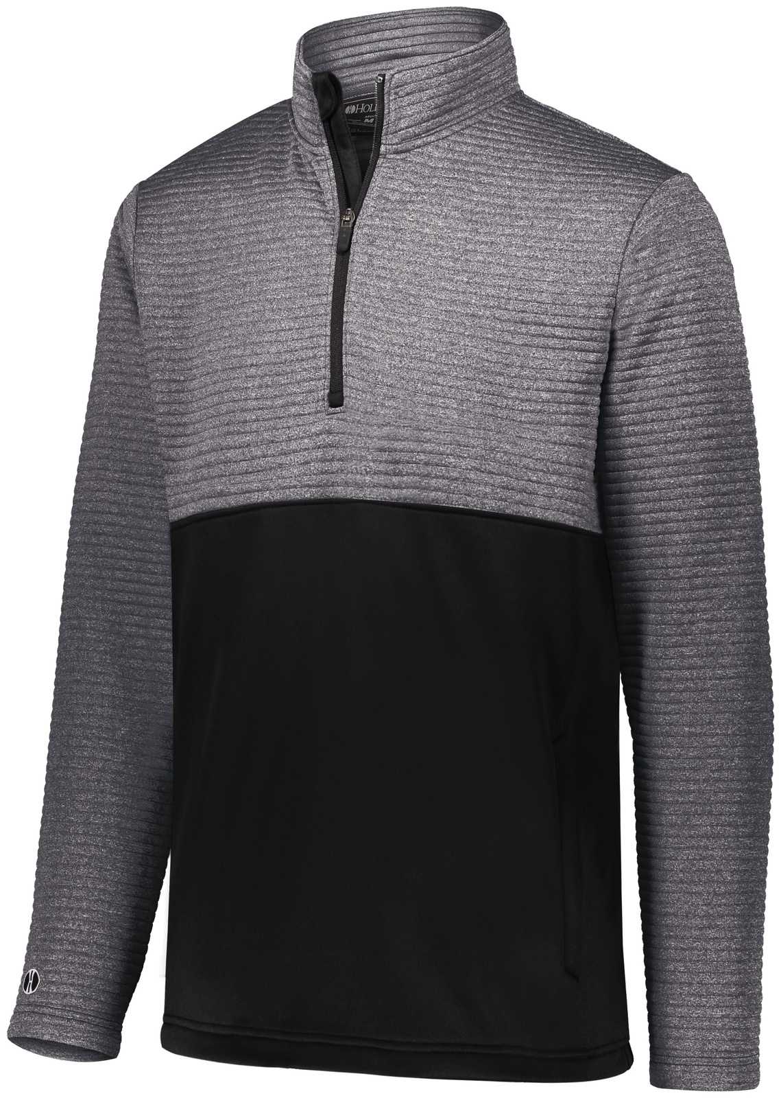 Holloway 229594 3D Regulate Pullover - Black Heather Black - HIT a Double