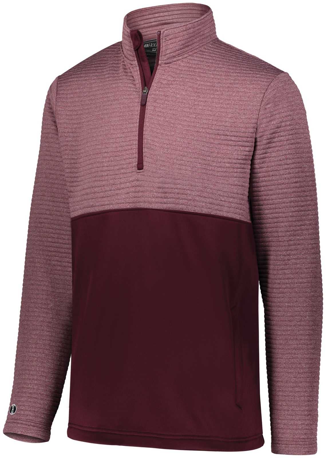 Holloway 229594 3D Regulate Pullover - Maroon Heather Maroon - HIT a Double