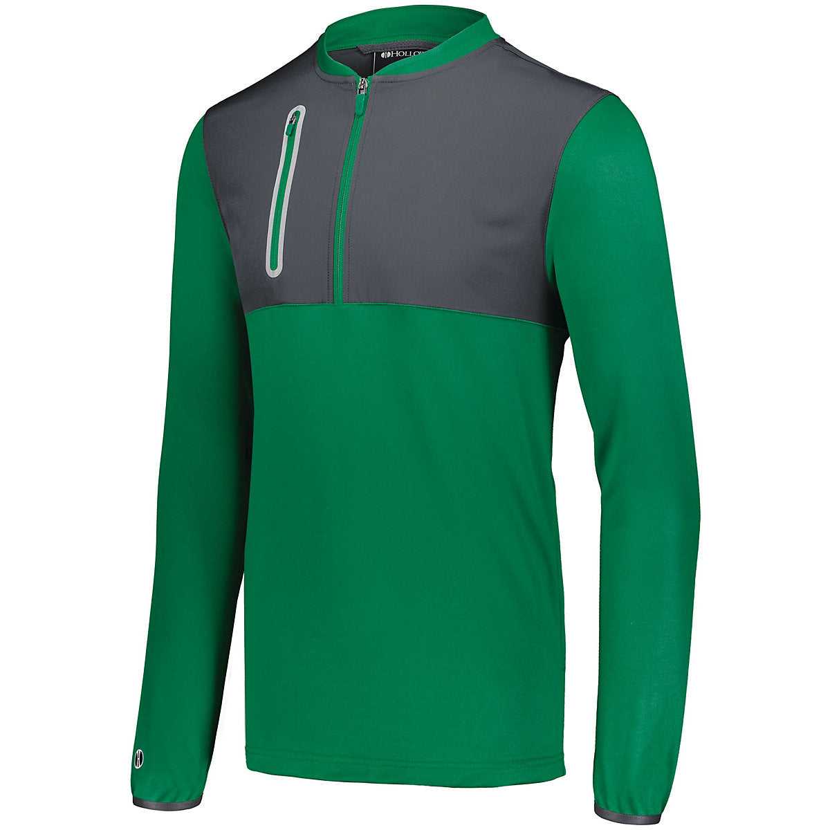 Holloway 229596 Weld Hybrid Pullover - Kelly Carbon - HIT a Double