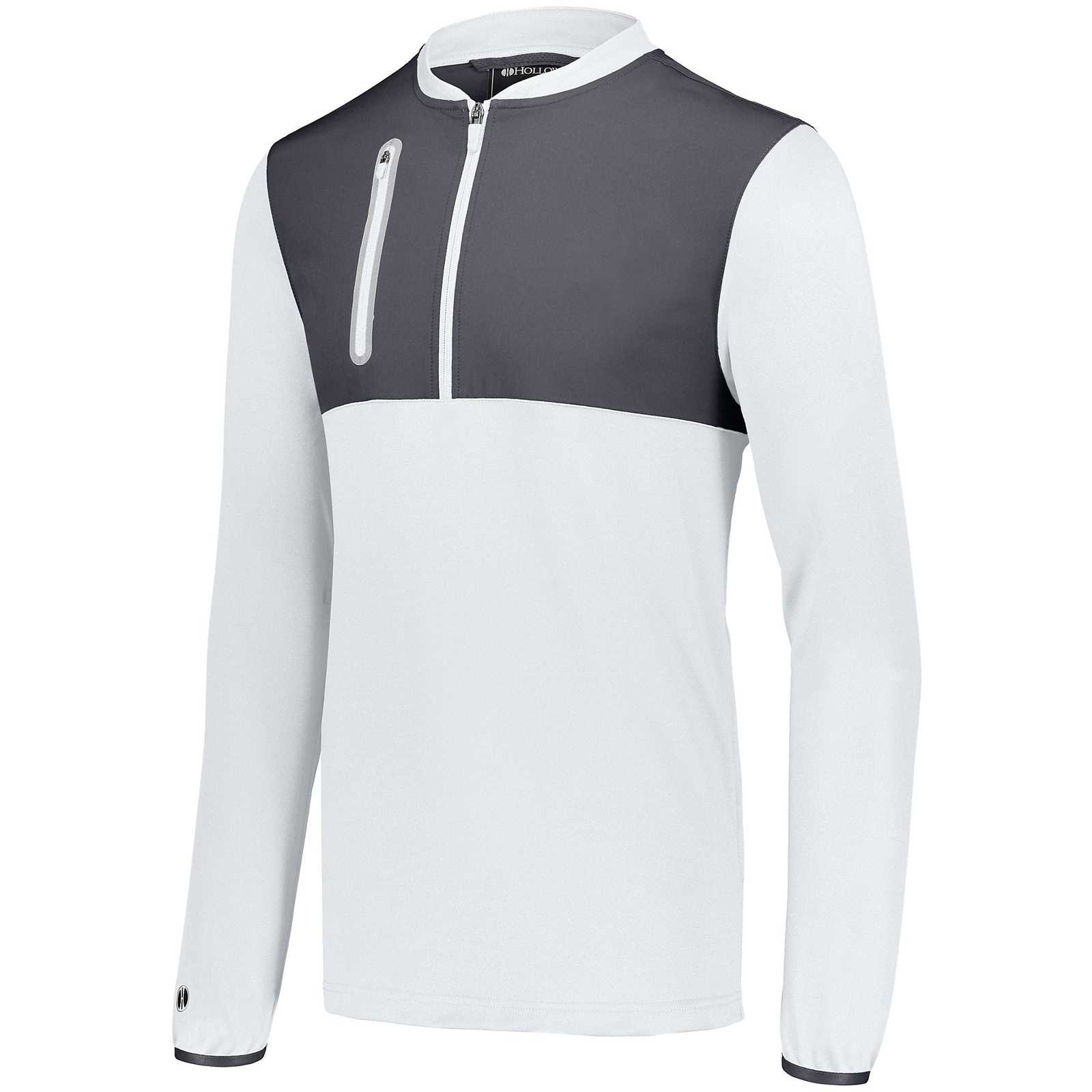 Holloway 229596 Weld Hybrid Pullover - White Carbon - HIT a Double