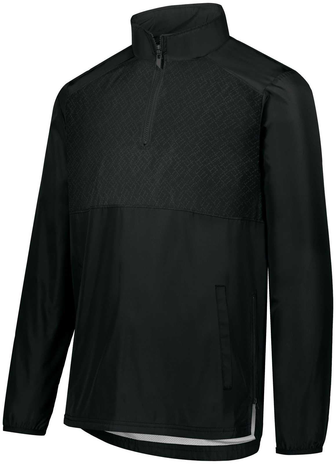 Holloway 229633 Youth SeriesX Pullover - Black - HIT a Double