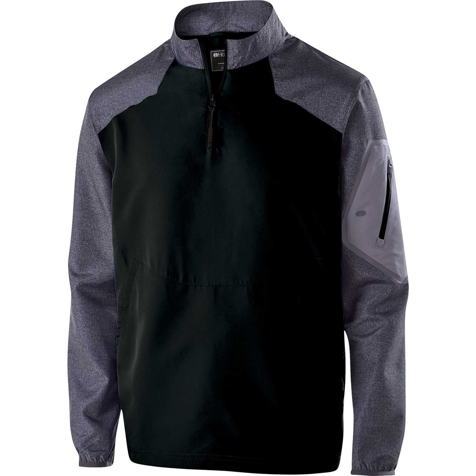 Holloway 229655 Youth Raider Pullover - Carbon Black - HIT a Double