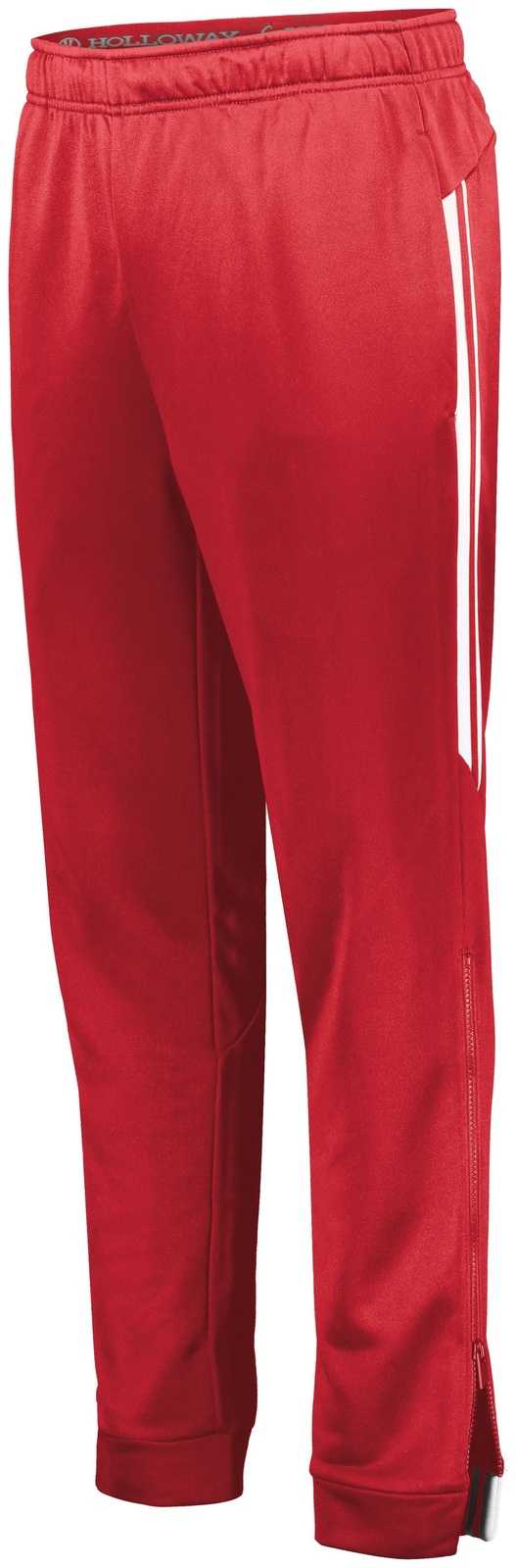 Holloway 229662 Youth Retro Grade Pant - Scarlet White - HIT a Double
