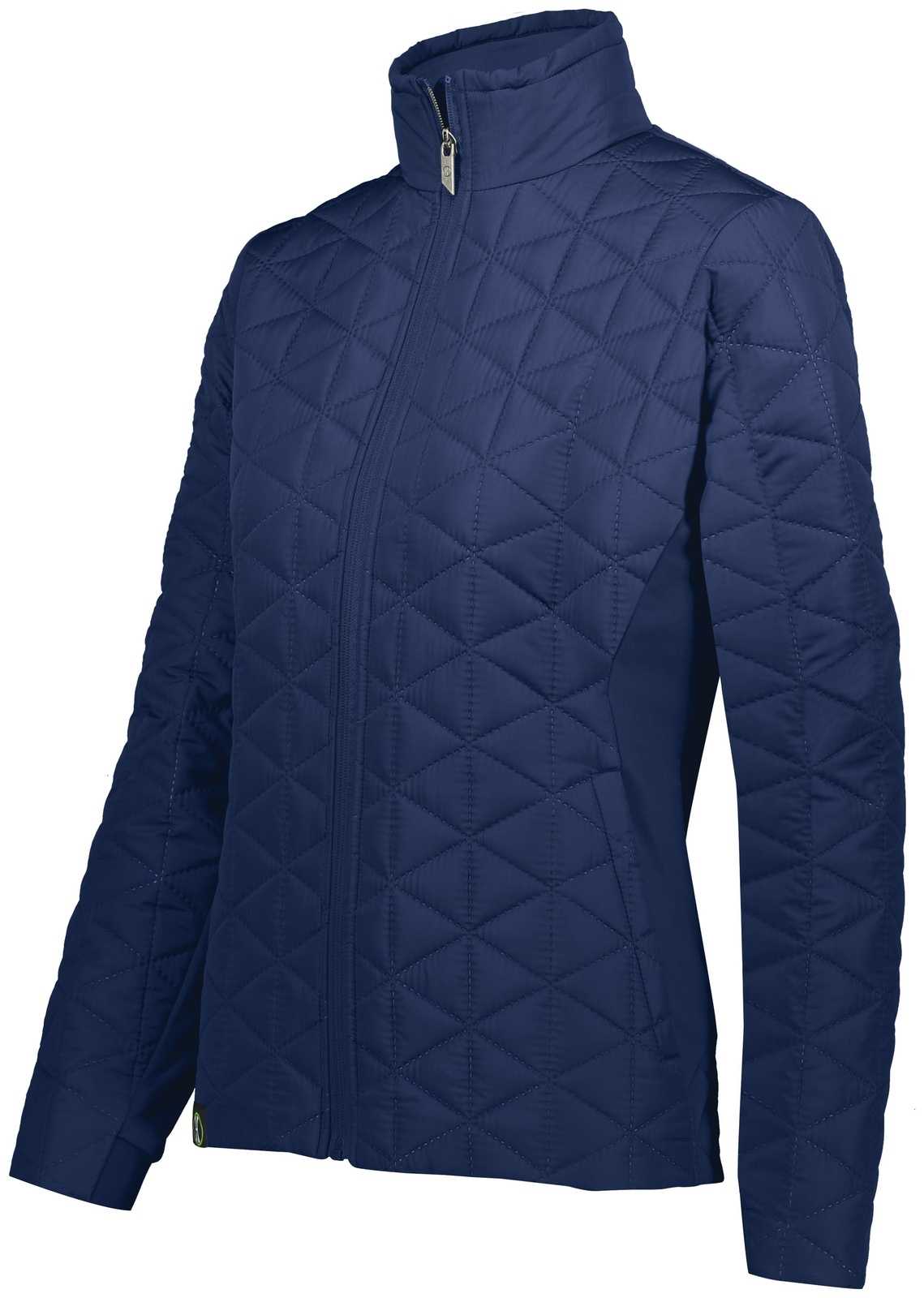 Holloway 229716 Ladies Repreve Eco Jacket - Navy - HIT a Double